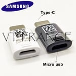 Samsung Adaptateur USB-C a Micro USB, Couleur: Noir 2pcs