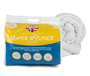 Dreamtime MFDT15155 Super Bounce 13.5 Tog Duvet, Polyester, Single, White