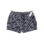 Calvin KLEIN Mens Script Swim Black White Shorts Size XXL 2XL NWT Swimwear