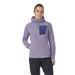 Rab Women's Tecton Hoody - Polaire femme Purple Sage L