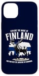 iPhone 14 Plus Finland's Beauty Adventure Nature Outfit Moose Scandinavian Case