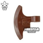 LEGO - Axe Head - Reddish Brown