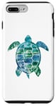 Coque pour iPhone 7 Plus/8 Plus Save The Turtles Tortue de mer Animaux Océan Tortue de mer