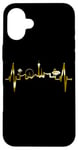 Coque pour iPhone 16 Plus Las Vegas Silhouette Battement Coeur J'adore Las Vegas