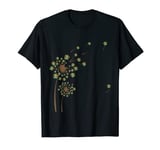 Flower Rubik Rubic Rubix Dandelion Funny Color Math Lovers T-Shirt