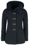 RED by EMP Cushy Coat Hooded zip black