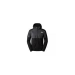 THE NORTH FACE Full Zip Fleece TNF Black-Asphalt Grey XS