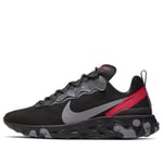 Nike Element React 55 UK 9.5 EUR 44.5 Black Crimson CQ6366 001