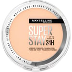 Maybelline New York - Fond de Teint-Poudre Hybride - Longue Tenue - Couvrance Mate Lumineuse - Vegan & Waterproof - Tous Types de Peaux - Superstay 24H - Teinte : 10 - 53 g