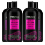 TRESemme 24 Hour Body Volume Shampoo - Pack of 4 - 900ml