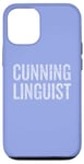 Coque pour iPhone 12/12 Pro Costume d'Halloween rusé de dernière minute pour linguiste