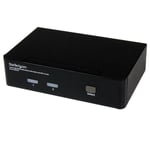 StarTech.com KVM switch écran clavier souris, 2 ports HDMI, USB et Audio