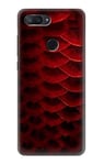 Red Arowana Fish Scale Case Cover For Xiaomi Mi 8 Lite