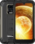 DOOGEE S59 Rugged Smartphone, 10050mAh Battery, 4GB + 64GB, Powerful 2W Speaker, 5.71inch, 16MP Quad Camera, 4G LTE Dual SIM IP68 Waterproof Unlocked Mobile Phones, Android 10, NFC, Black