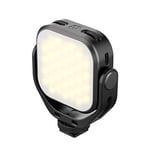 Ulanzi VIJIM VL66 Mini Lampe LED Bicolore rotative pour Smartphone et Appareil Photo avec température de Couleur réglable 2500 K-6500 K et Batterie 2000 mAh USB-C Soft Light Éclairage vidéo