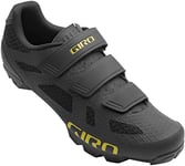 Giro Homme Ranger Chaussure de Cyclisme de Montagne, Black Cascade Green, 50 EU