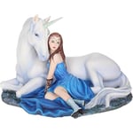 Nemesis Now Blue Moon Anne Stokes Figurine en résine Blanc 19 cm Taille Unique