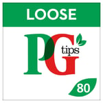 PG tips Loose Black Tea, 80 cups (250g)