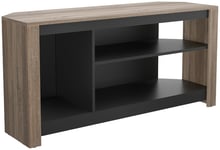 AVF Calibre Alto Up to 60 Inch TV Stand - Swan Oak & Black