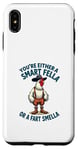 Coque pour iPhone XS Max Smart Fella or Fart Smella Coq Meme