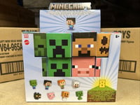 Minecraft Mini Mob head Figures - FULL Retail Box Creeper Steve Alex NEW - 36pc