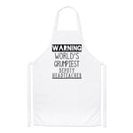 Warning Worlds Grumpiest Deputy Headteacher Chefs Apron End Of Term Cooking