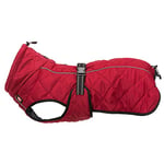 TRIXIE - Manteau Minot TR-67986, taille M (50 cm), tour de cou max. 45 cm, couleur rouge