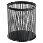 Q Connect Mesh Stylo Pot - Noir