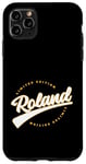 Coque pour iPhone 11 Pro Max Funny Personalized First Name Design for Roland