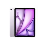 Apple iPad Air 11 (M2) : Écran Liquid Retina, 128 Go, Caméra Avant 12 Mpx Horizontale/Appareil Photo arrière 12 Mpx, Wi-FI 6E + 5G avec eSIM, Touch ID, Autonomie d’Une journée - Mauve