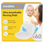 Medela Engangs ammeinnlegg 60 stk, ultra-pustende