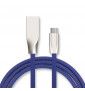 Cable Fast Charge Type C pour "SAMSUNG Galaxy A22" Smartphone Android Chargeur 1m USB Connecteur Recharge Rapide - BLEU