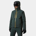 Helly Hansen Herre Alpha Lifaloft Lett Skijakke Grønn 2xl