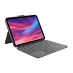 Logitech Combo Touch Étui clavier pour iPad détachable 10e génération - Grey - Spanish Layout