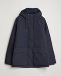 Fred Perry Padded Zip Through Parka Navy