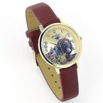 Montre Hogwarts Express Plaqué En Or - Harry Potter