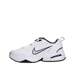 Nike Femme Monarch Iv 415445-102 Flat-Sheets, Blanc White Metallic Silver 102, 46 EU