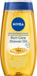 Nivea Rich Caring Shower Oil 55% of Natural Oils 200ml