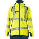 SKALJAKKE,S,HI-VIS GUL/MØRK PE