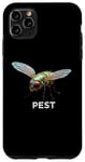 Coque pour iPhone 11 Pro Max Ravissant blague aquarelle mouche insecte insecte camper été camping