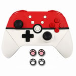 Manette Bluetooth Sans Fil Pour Switch Pro Ns Lite Pc Nfc 6-Axis Doublemotor Gamepad Pour Nintendo Switch Accessoires, Rouge Et Blanc