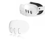 Transparent PC Front Shell Protective Cover for Quest 3 VR Headset Accessories