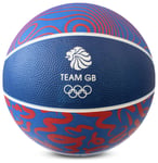 Team GB Size 7 Basketball - Blue and Red