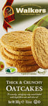 Walkers Shortbread Thick and Crunchy Oatcakes, Traditional Pure Butter Scottish Recipe, 300g (Pack of 12)