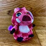 YOOHOO & FRIENDS WARTEE WARTHOG AURORA WORLD 5 INCH SOFT PLUSH TOY 2015 NEW TAGS