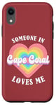 iPhone XR Someone In Cape Coral Loves Me City Heart Case