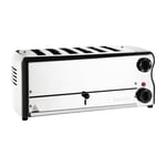 Rowlett Esprit 6 Slot Toaster Chrome w/2x Additional Elements & Sandwich Cage