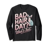 Sphynx Cat Bad Hair Day Funny Sphynx Long Sleeve T-Shirt