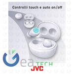 JVC HA-Z66T-W-E Écouteurs Bluetooth True Wireless Oreillette Gumy Mini Blanc