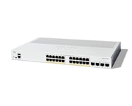 Cisco Catalyst C1300 Managed 24x1gbe 4x10gbe Sfp+ Poe 195w Switch